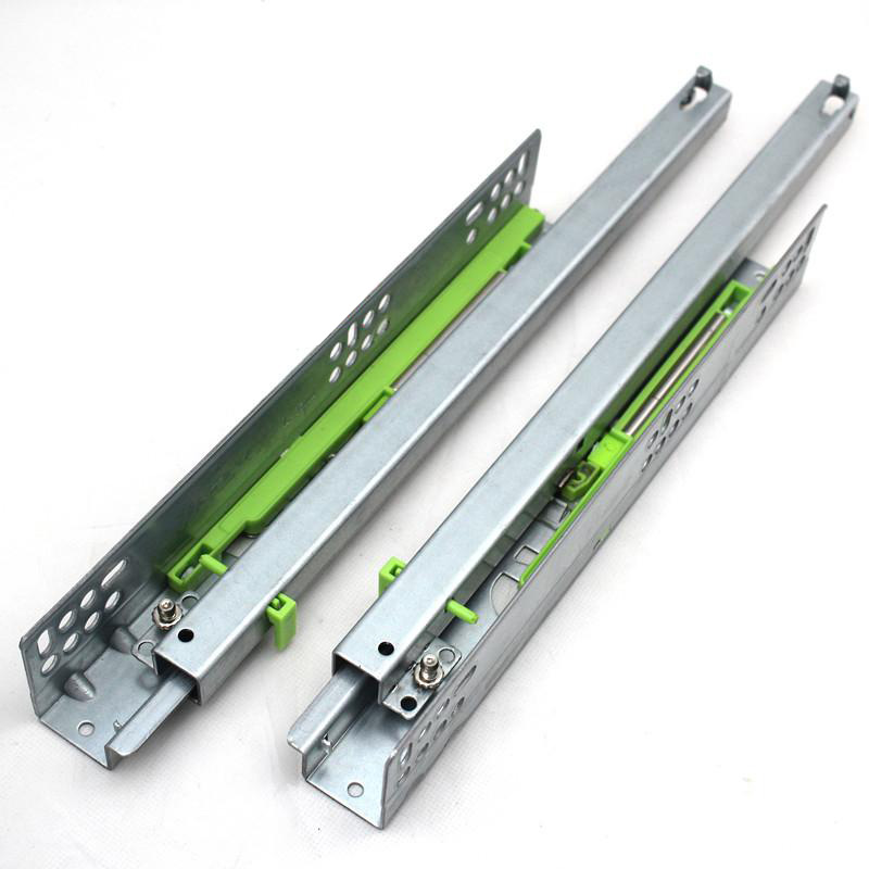 662TH Single extension Soft Close drawer runners cabinet kitchen drawer runners
