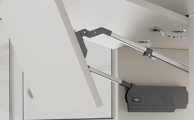 Cabinet Doors, Reimagined! Effortless Push. Secure Hold. Space Transformed!