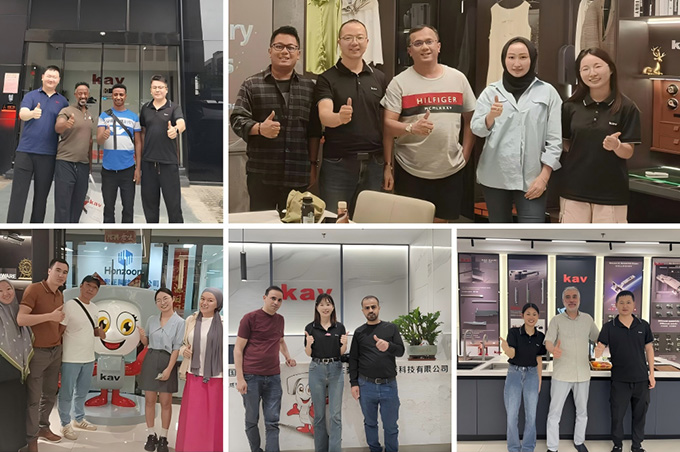 Clients Visit kav Guangdong Manufacturing Base: Experiencing Precision Hardware and Reliable Quality Firsthand