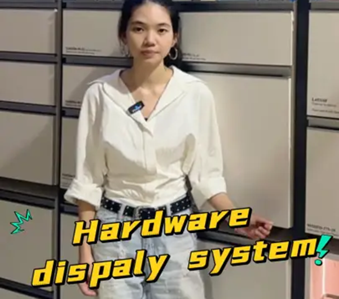 Hardware, but make it a showroom solution.