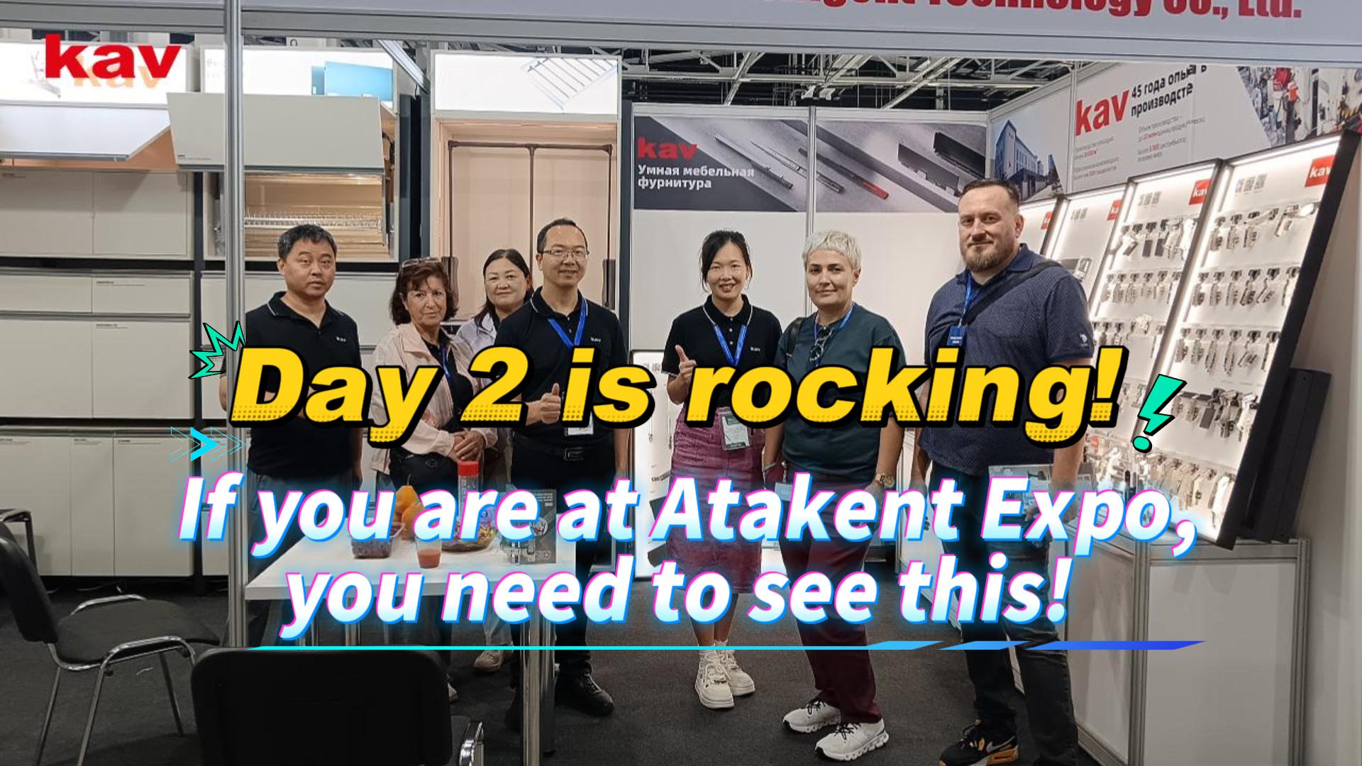 Day 2 is rocking! If you are at Atakent Expo, you need to see this!
