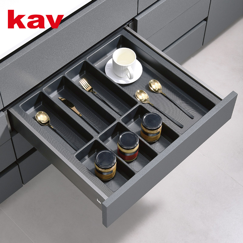 DD-CA 2.0 Premium Multiple Compartments Kitchen Cutlery Tray - Adjustable ABS Dr