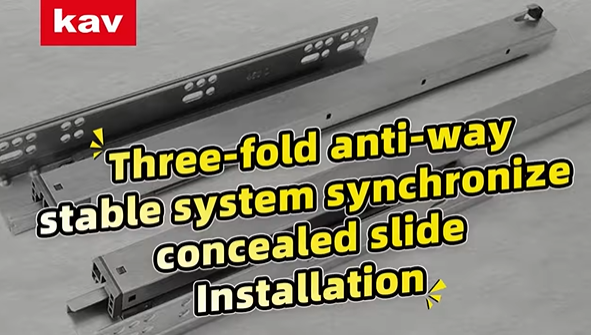 BA01318H-2D Slide Installation | 2D Tool-Free Adjustment Demo